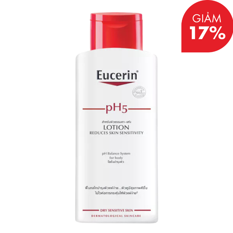 Sữa dưỡng thể cho da khô nhạy cảm Eucerin