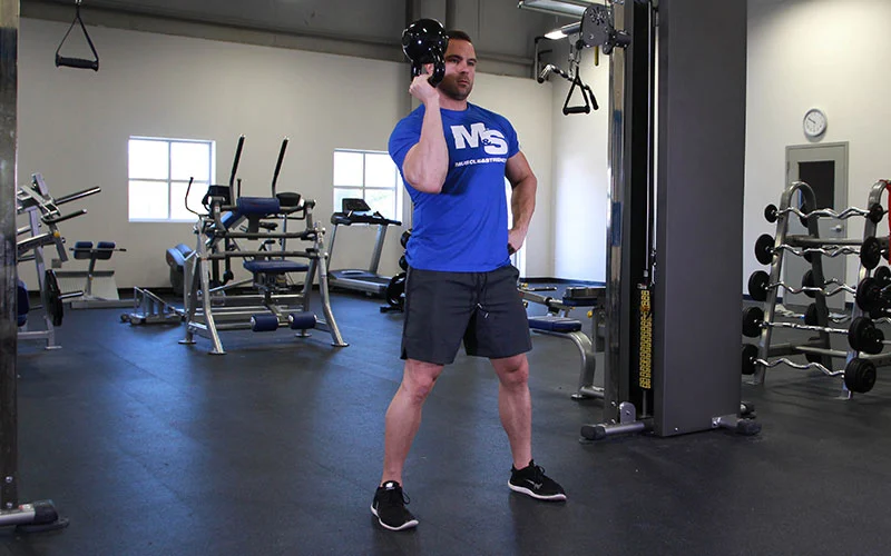 Bottoms-up Kettlebell Carry