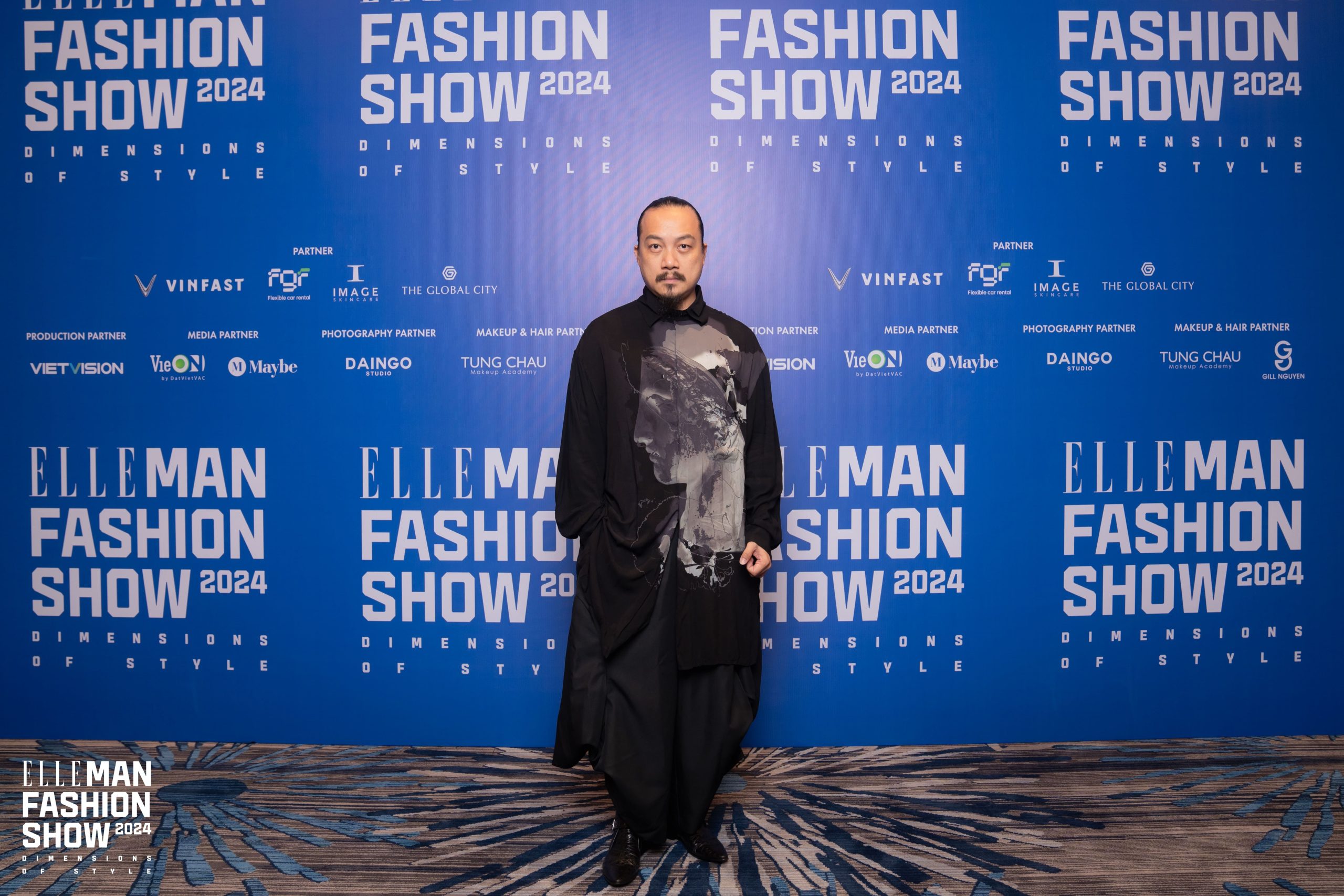 Đạo diễn Cao Trung Hiếu tại họp báo ra mắt ELLEMAN Fashion Show 2024