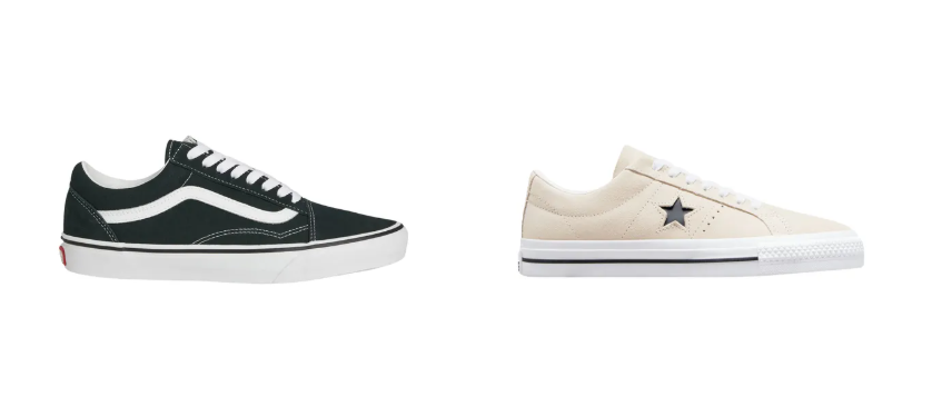 Vans Old Skool | Converse One Star Pro