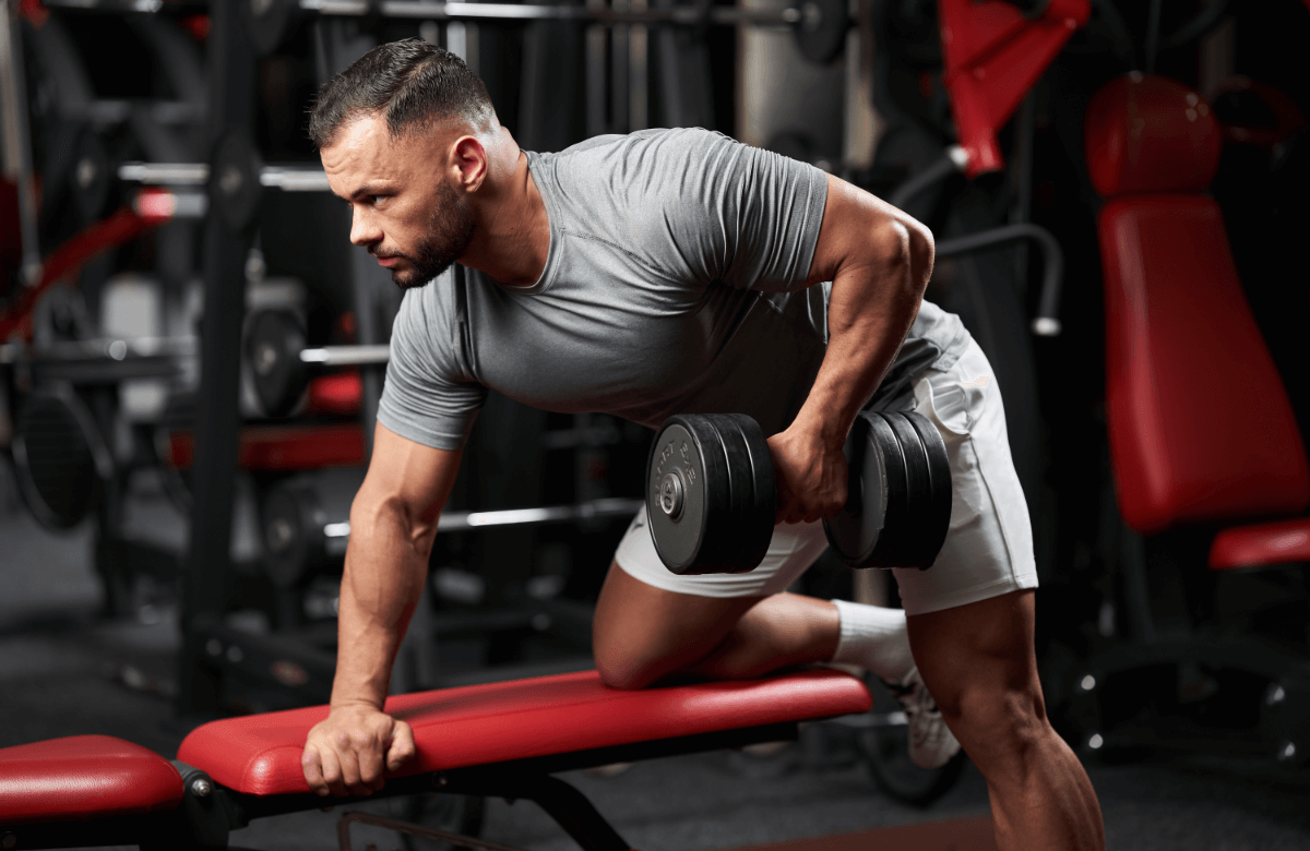 Stability Unilateral Bent-Over Row